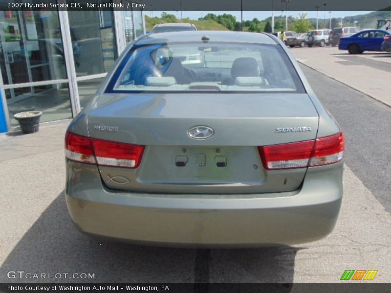 Natural Khaki / Gray 2007 Hyundai Sonata GLS