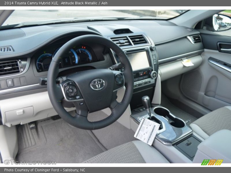 Attitude Black Metallic / Ash 2014 Toyota Camry Hybrid XLE