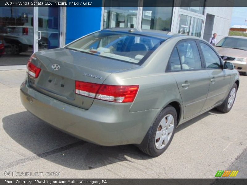 Natural Khaki / Gray 2007 Hyundai Sonata GLS