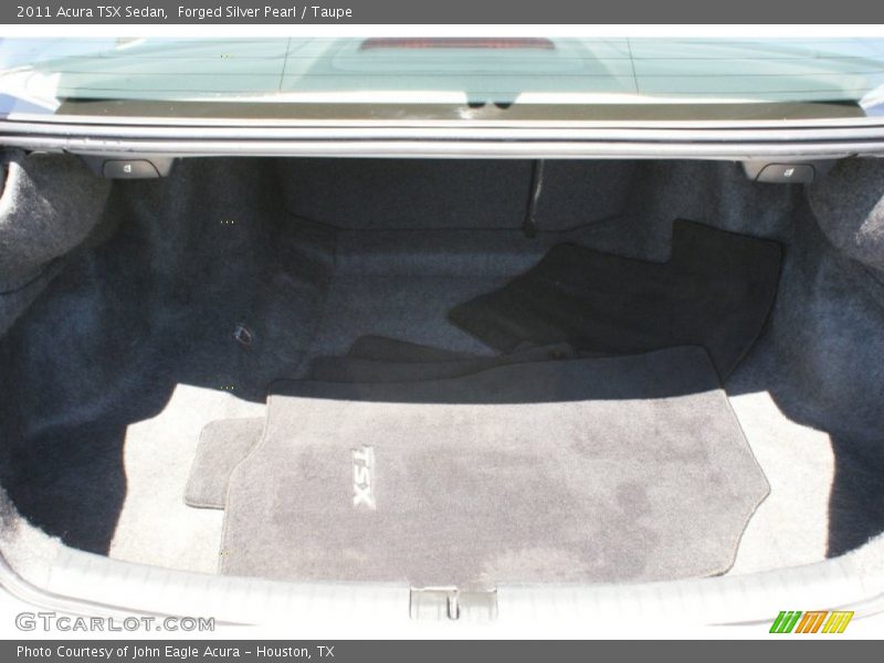 Forged Silver Pearl / Taupe 2011 Acura TSX Sedan