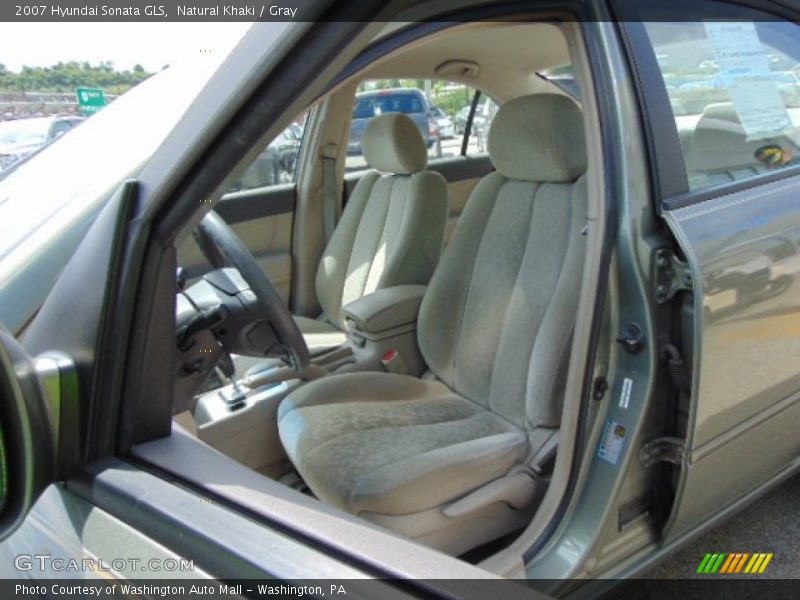 Natural Khaki / Gray 2007 Hyundai Sonata GLS