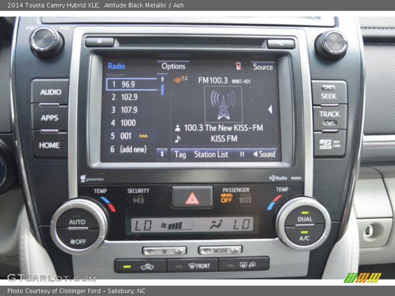 Attitude Black Metallic / Ash 2014 Toyota Camry Hybrid XLE