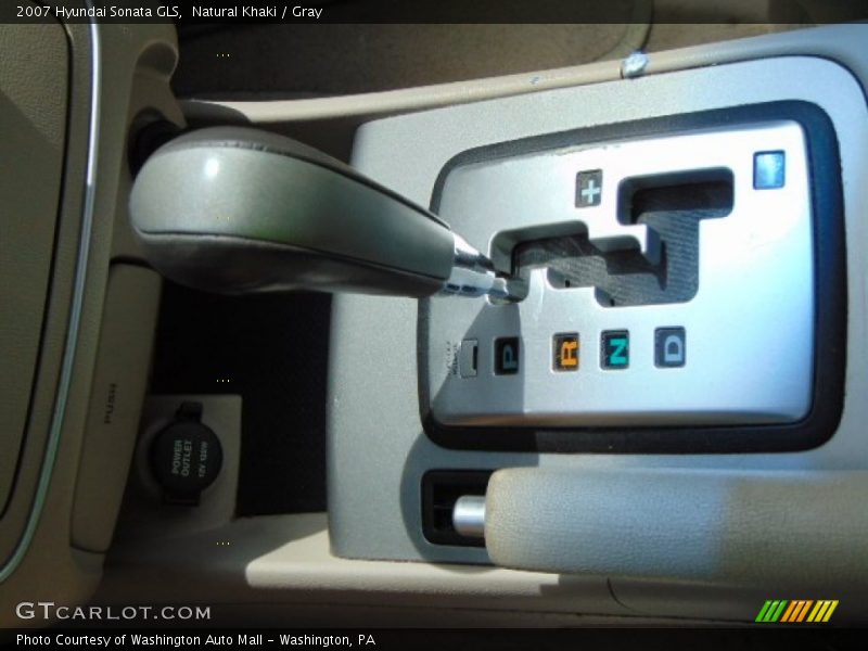 Natural Khaki / Gray 2007 Hyundai Sonata GLS