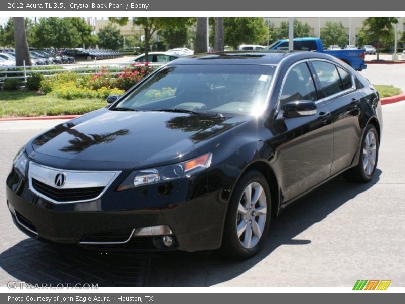 Crystal Black Pearl / Ebony 2012 Acura TL 3.5