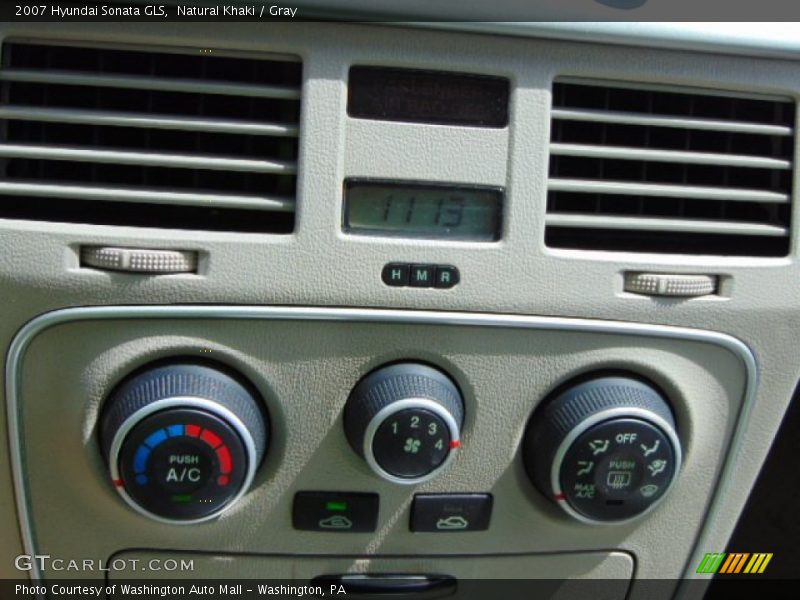 Natural Khaki / Gray 2007 Hyundai Sonata GLS