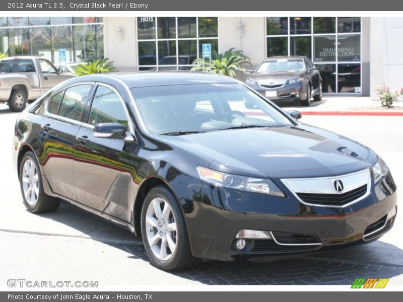 Crystal Black Pearl / Ebony 2012 Acura TL 3.5