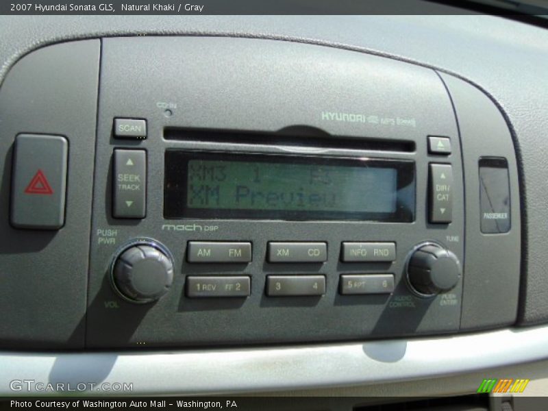 Natural Khaki / Gray 2007 Hyundai Sonata GLS