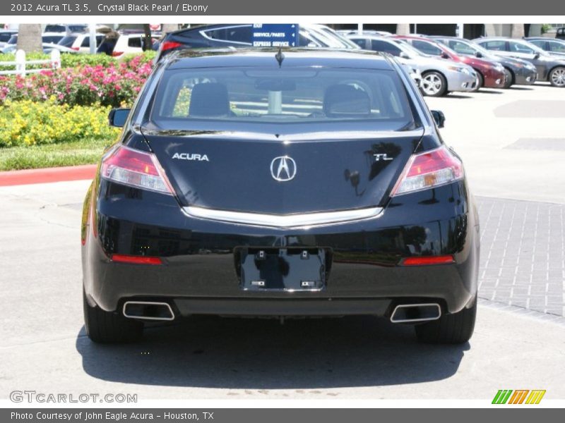Crystal Black Pearl / Ebony 2012 Acura TL 3.5