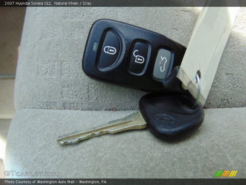 Natural Khaki / Gray 2007 Hyundai Sonata GLS