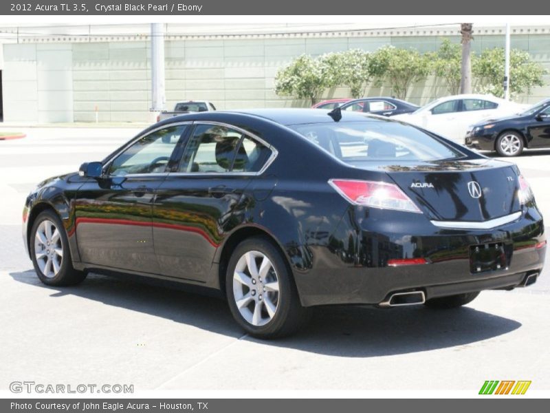Crystal Black Pearl / Ebony 2012 Acura TL 3.5