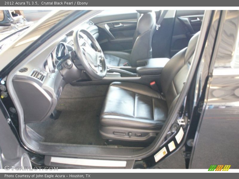Crystal Black Pearl / Ebony 2012 Acura TL 3.5