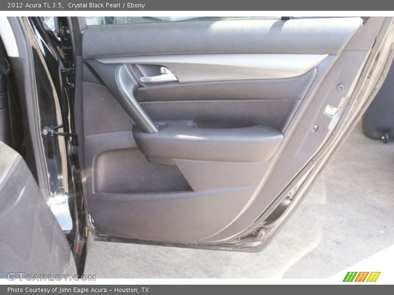 Crystal Black Pearl / Ebony 2012 Acura TL 3.5