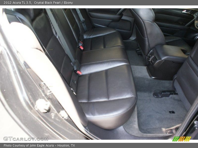 Crystal Black Pearl / Ebony 2012 Acura TL 3.5