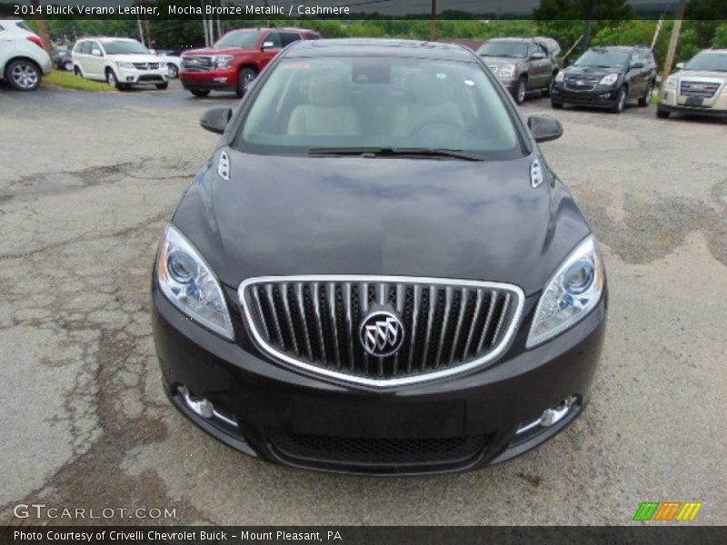 Mocha Bronze Metallic / Cashmere 2014 Buick Verano Leather