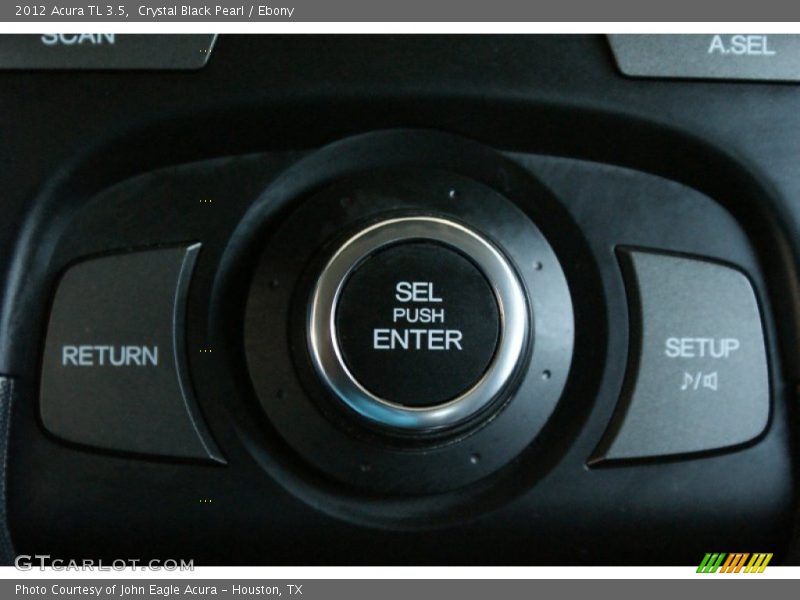 Crystal Black Pearl / Ebony 2012 Acura TL 3.5