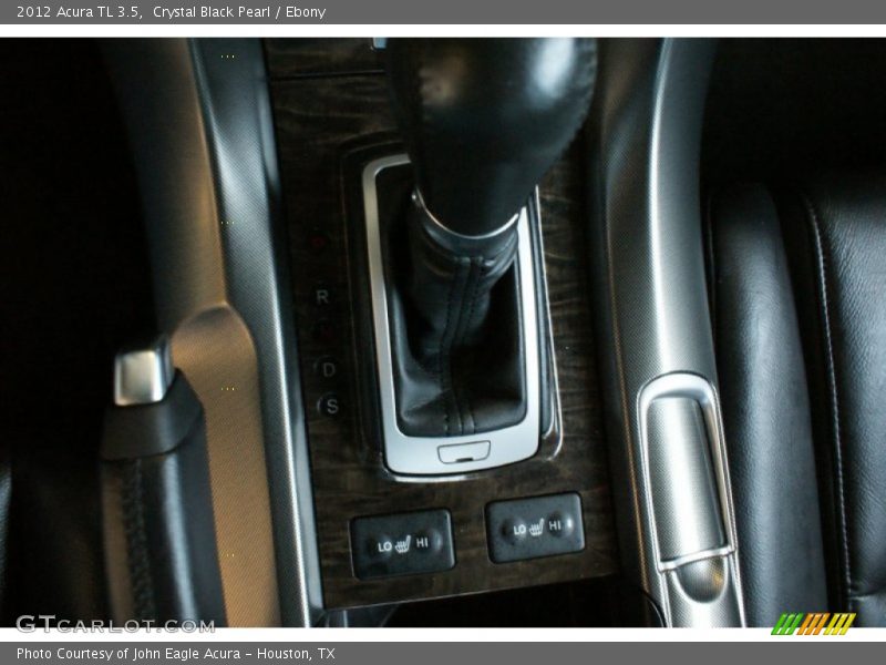 Crystal Black Pearl / Ebony 2012 Acura TL 3.5