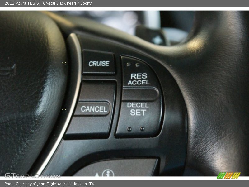Crystal Black Pearl / Ebony 2012 Acura TL 3.5
