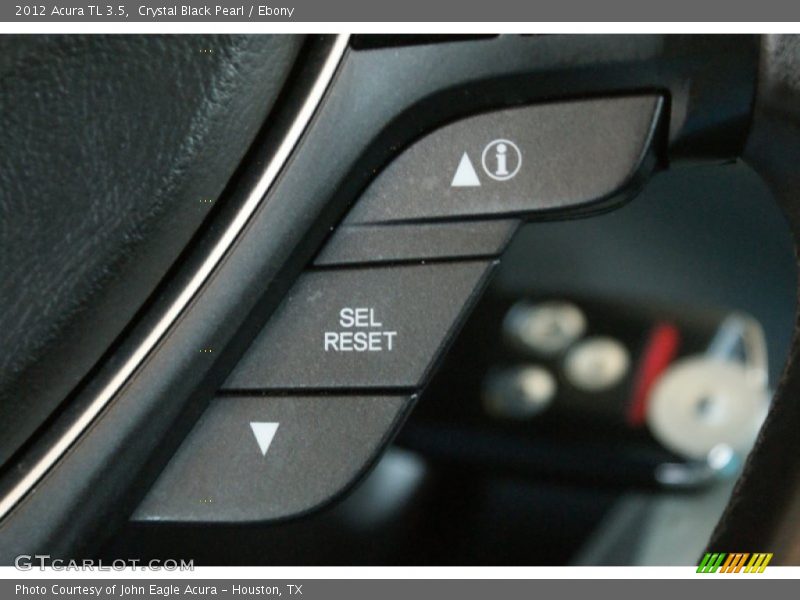 Crystal Black Pearl / Ebony 2012 Acura TL 3.5
