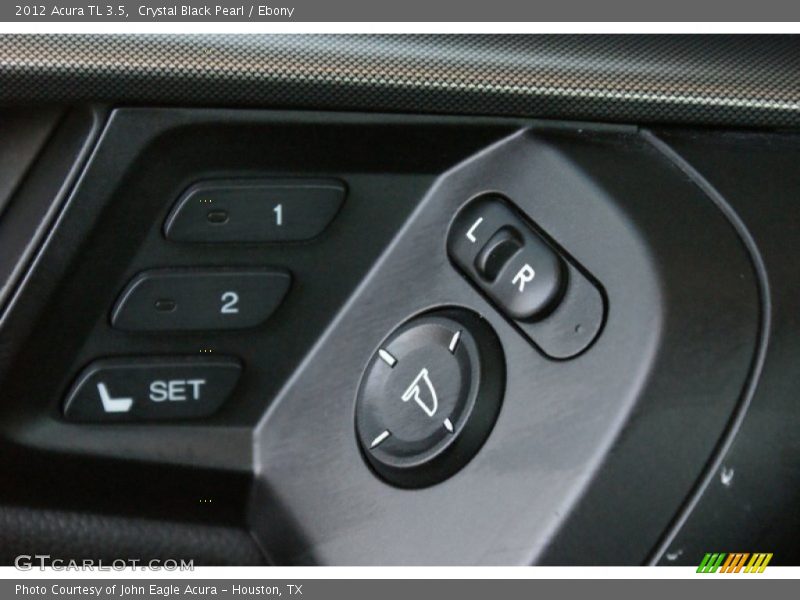 Crystal Black Pearl / Ebony 2012 Acura TL 3.5