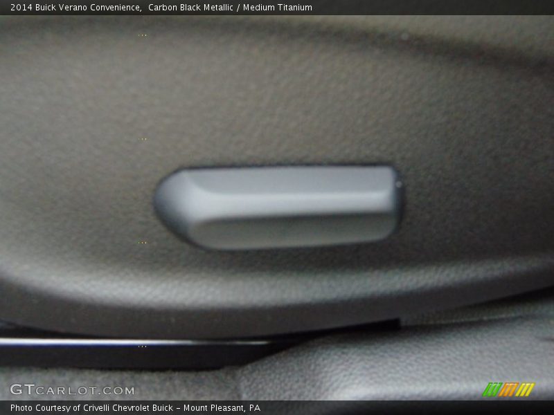 Carbon Black Metallic / Medium Titanium 2014 Buick Verano Convenience