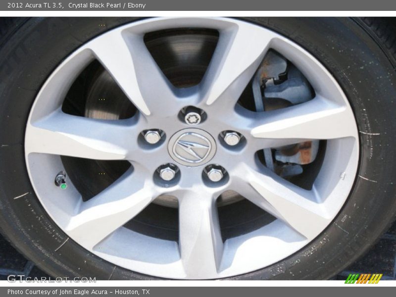 Crystal Black Pearl / Ebony 2012 Acura TL 3.5
