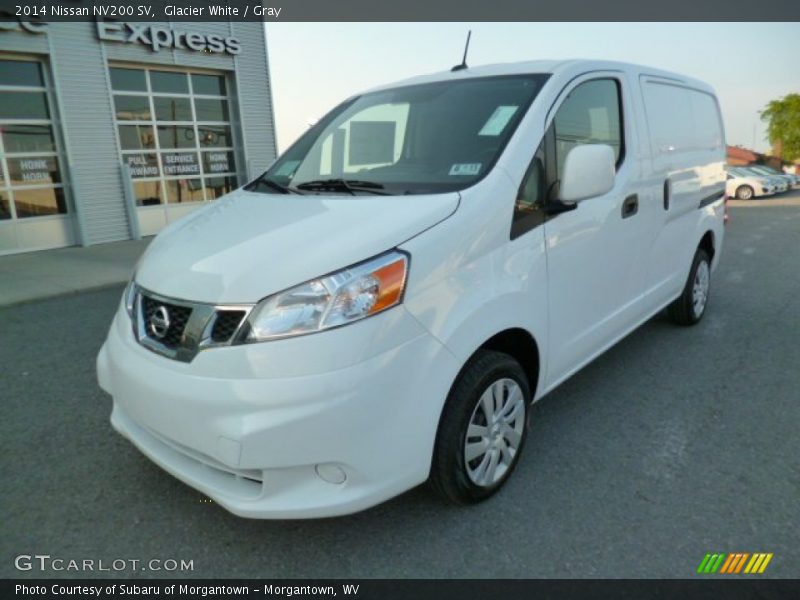 Glacier White / Gray 2014 Nissan NV200 SV
