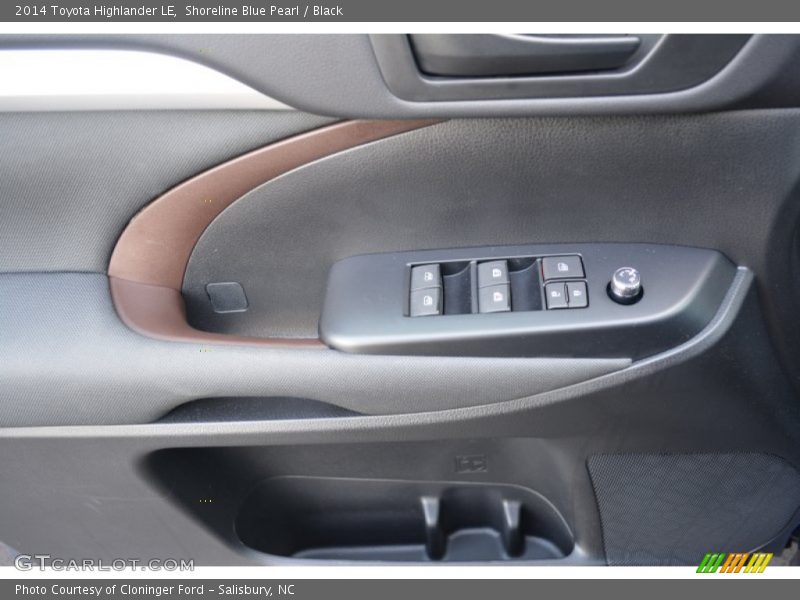 Door Panel of 2014 Highlander LE