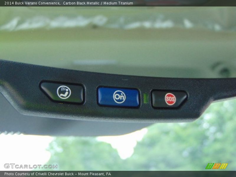 Carbon Black Metallic / Medium Titanium 2014 Buick Verano Convenience