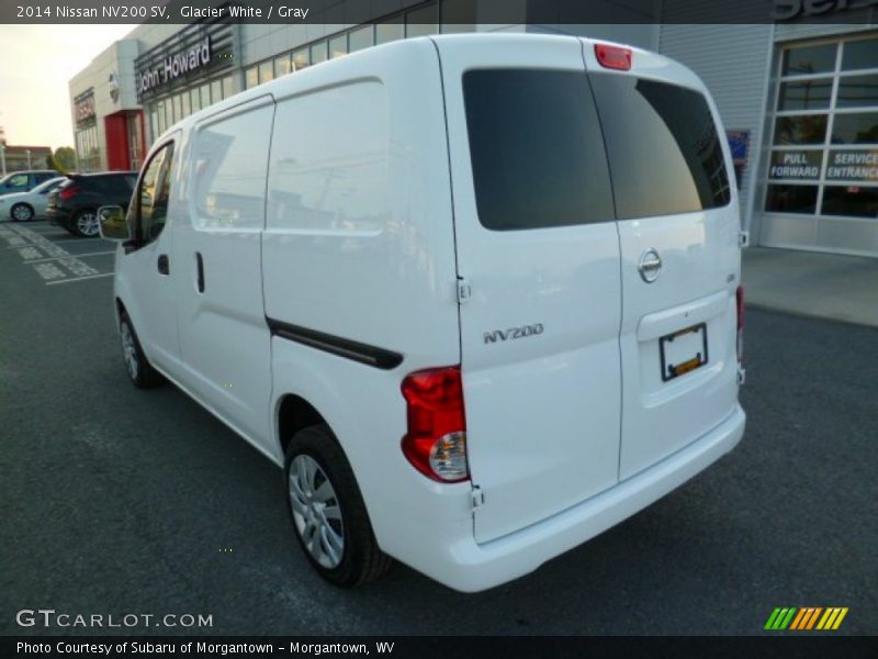 Glacier White / Gray 2014 Nissan NV200 SV