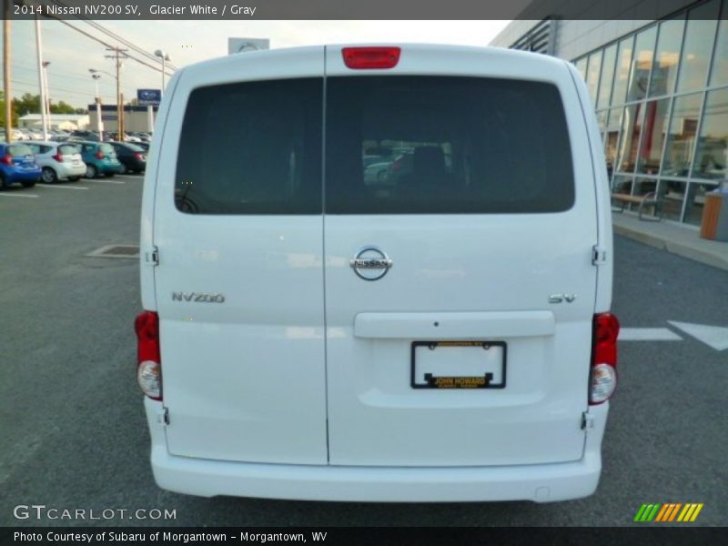 Glacier White / Gray 2014 Nissan NV200 SV