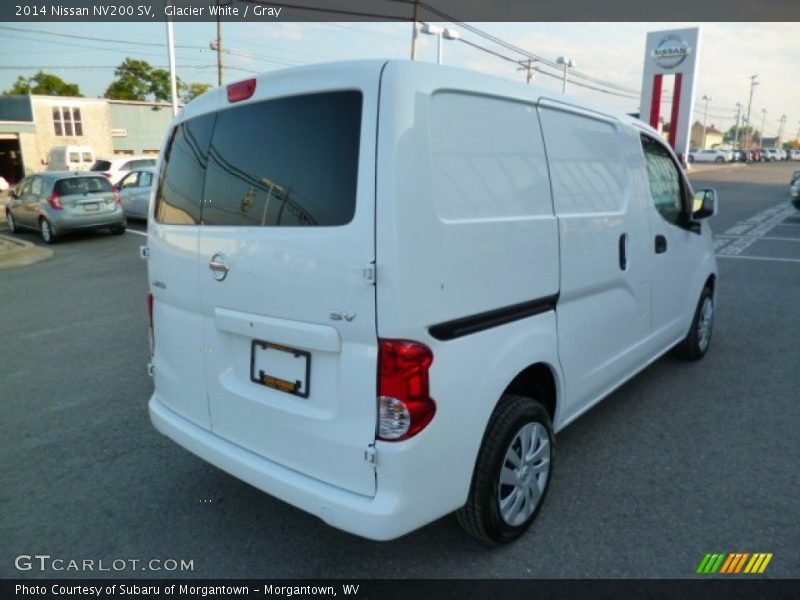 Glacier White / Gray 2014 Nissan NV200 SV
