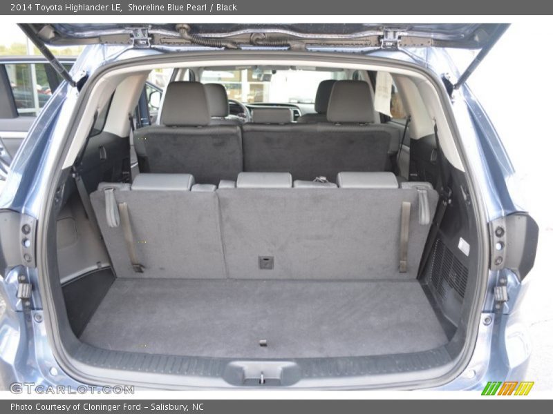  2014 Highlander LE Trunk