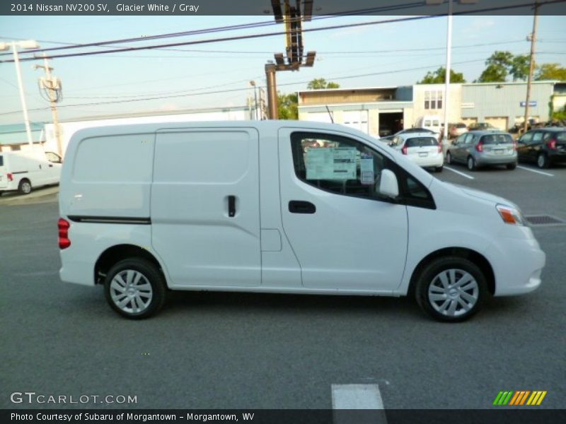 Glacier White / Gray 2014 Nissan NV200 SV