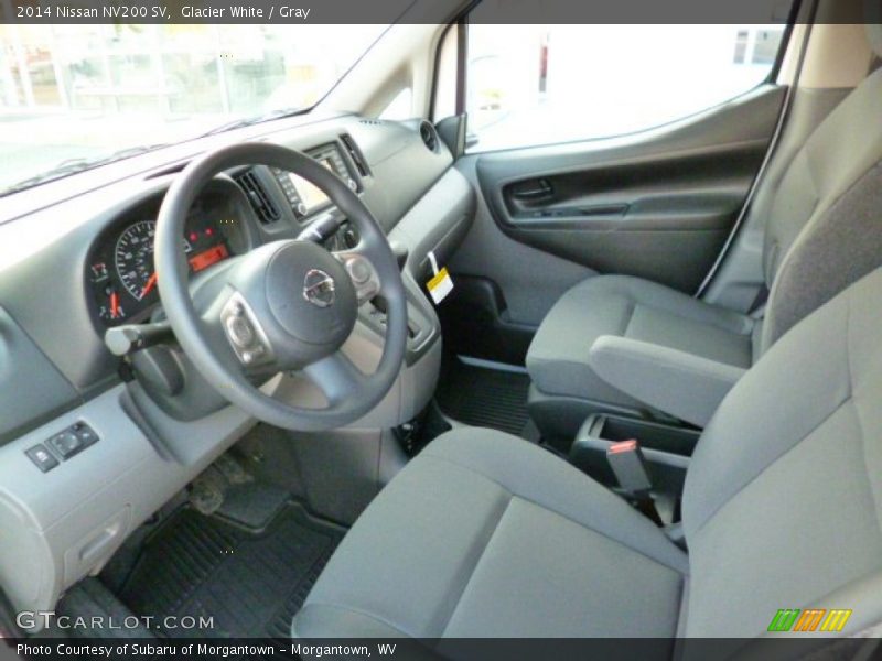 Glacier White / Gray 2014 Nissan NV200 SV