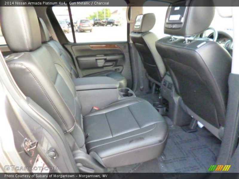 Gun Metallic / Charcoal 2014 Nissan Armada Platinum 4x4