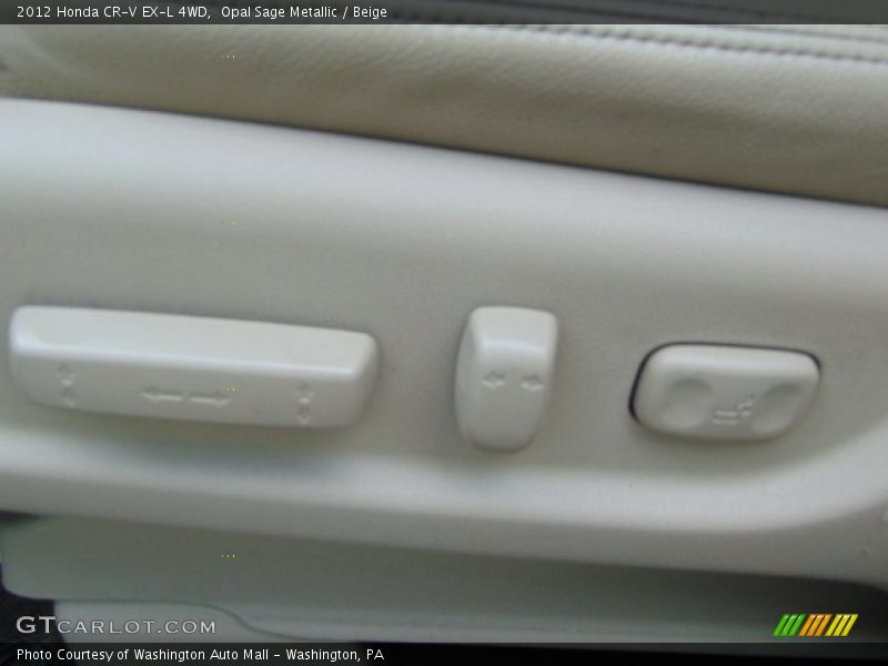 Opal Sage Metallic / Beige 2012 Honda CR-V EX-L 4WD