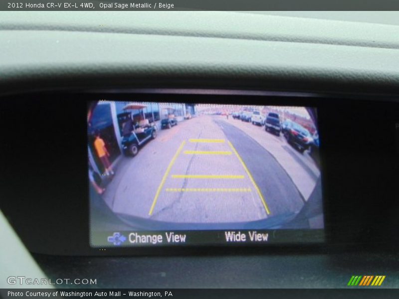 Opal Sage Metallic / Beige 2012 Honda CR-V EX-L 4WD