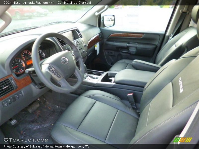 Gun Metallic / Charcoal 2014 Nissan Armada Platinum 4x4