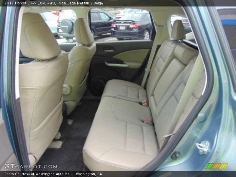 Opal Sage Metallic / Beige 2012 Honda CR-V EX-L 4WD