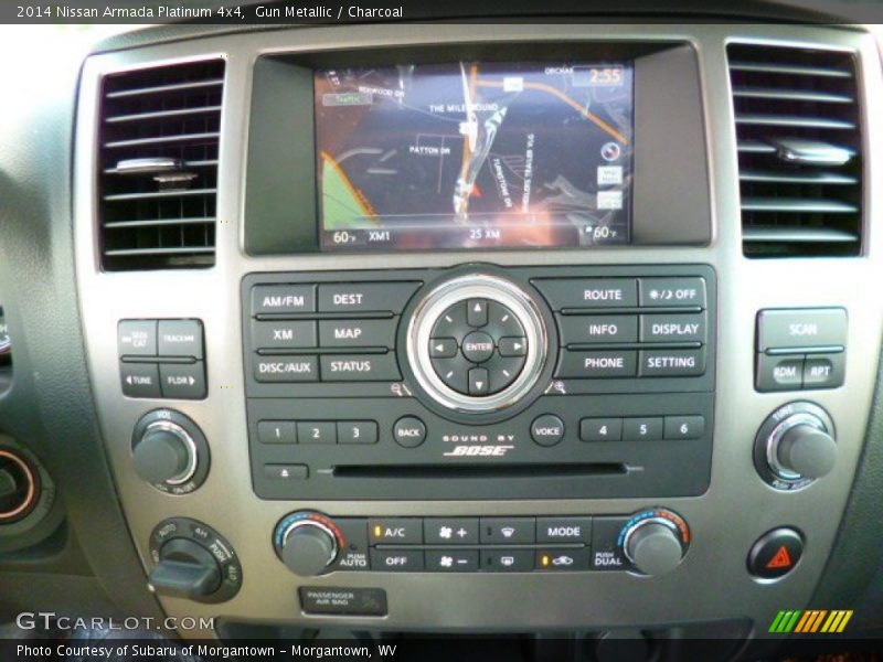 Gun Metallic / Charcoal 2014 Nissan Armada Platinum 4x4