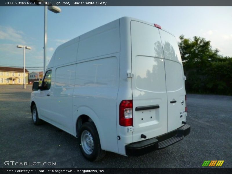 Glacier White / Gray 2014 Nissan NV 3500 HD S High Roof