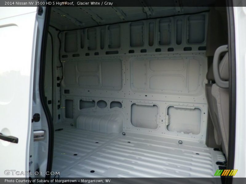 Glacier White / Gray 2014 Nissan NV 3500 HD S High Roof