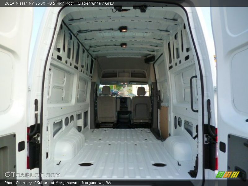 Glacier White / Gray 2014 Nissan NV 3500 HD S High Roof