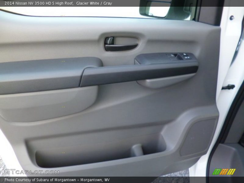 Glacier White / Gray 2014 Nissan NV 3500 HD S High Roof