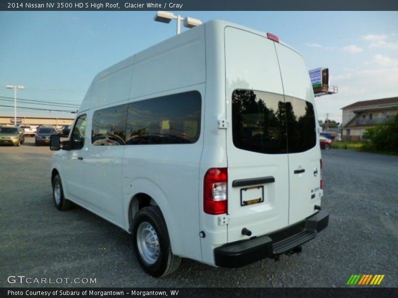 Glacier White / Gray 2014 Nissan NV 3500 HD S High Roof