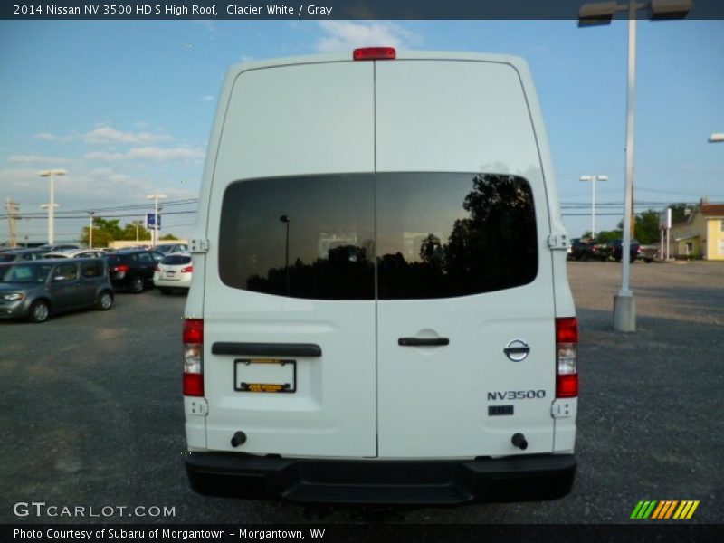 Glacier White / Gray 2014 Nissan NV 3500 HD S High Roof