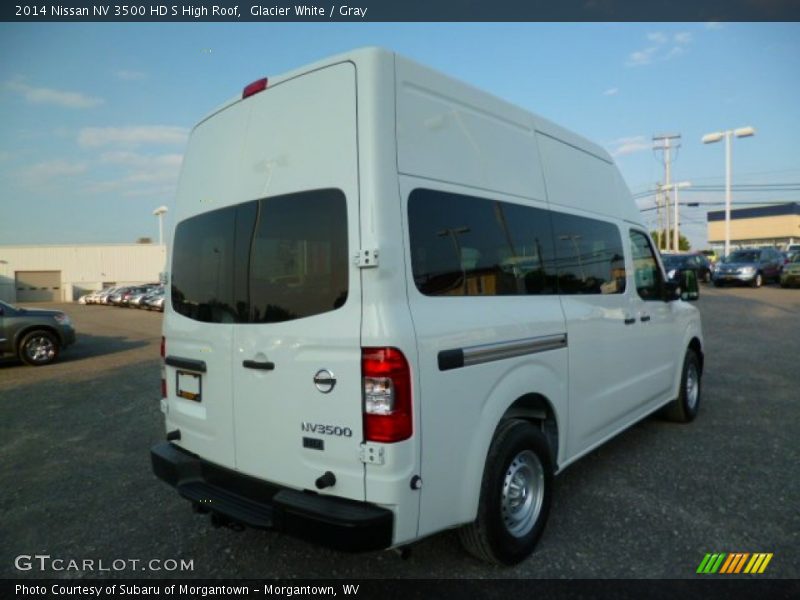 Glacier White / Gray 2014 Nissan NV 3500 HD S High Roof