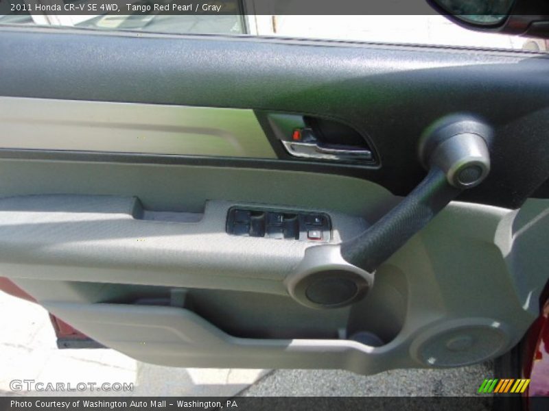 Tango Red Pearl / Gray 2011 Honda CR-V SE 4WD