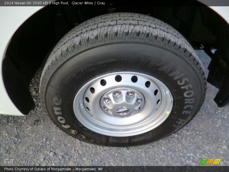 Glacier White / Gray 2014 Nissan NV 3500 HD S High Roof
