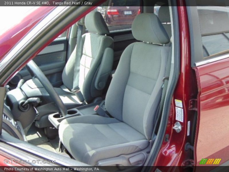 Tango Red Pearl / Gray 2011 Honda CR-V SE 4WD
